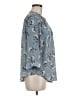 Torrid 100% Polyester Blue 3/4 Sleeve Blouse Size Med Plus (00) - photo 4