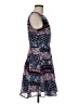 Maison Jules 100% Polyester Paisley Blue Casual Dress Size M - photo 4