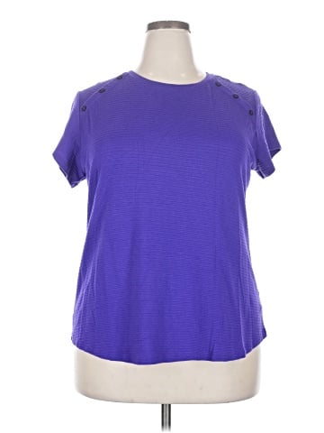 Liz Claiborne Short Sleeve Top (view 1)