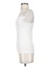 Ann Taylor White Sleeveless T-Shirt Size XS - photo 5