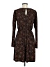 Gilli Paisley Brown Casual Dress Size M - photo 2
