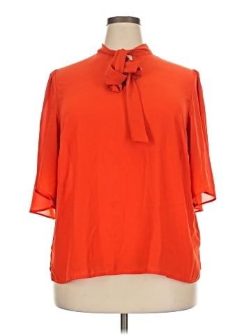 ELOQUII 3/4 Sleeve Blouse (view 1)