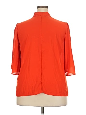 ELOQUII 3/4 Sleeve Blouse (view 2)