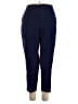 Lands' End Solid Blue Dress Pants Size 18 - photo 1
