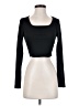 Shein Black Long Sleeve T-Shirt Size S - photo 1