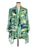 Slinky Brand 100% Polyester Green Cardigan Size 1X - photo 1