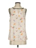 ModCloth 100% Polyester Ivory Sleeveless Blouse Size S - photo 1