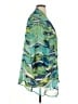 Slinky Brand 100% Polyester Green Cardigan Size 1X - photo 4