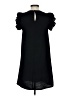 Mittoshop 100% Polyester Solid Black Casual Dress Size XS - photo 2