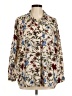 Zara Basic Floral Ivory Long Sleeve Blouse Size M - photo 1