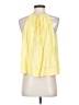 A New Day Yellow Sleeveless Blouse Size S - photo 2