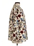 Zara Basic Floral Ivory Long Sleeve Blouse Size M - photo 4