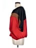 Ellen Tracy 100% Polyester Color Block Red 3/4 Sleeve Blouse Size 10 - photo 5
