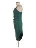 Cider Solid Green Cocktail Dress Size L - photo 5
