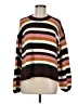 Madewell Stripes Brown Pullover Sweater Size M - photo 1