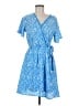 Sienna Sky 100% Polyester Blue Casual Dress Size M - photo 1