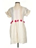 THML 100% Cotton Hearts Ivory Casual Dress Size S - photo 1