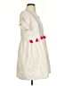 THML 100% Cotton Hearts Ivory Casual Dress Size S - photo 4