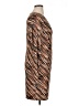 Leith Animal Print Brown Casual Dress Size XL - photo 4