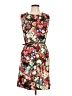 En Focus Studio Floral Red Cocktail Dress Size 10 - photo 1