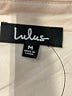 Lulus Color Block Ivory Long Sleeve Blouse Size M - photo 7