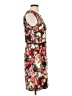 En Focus Studio Floral Red Cocktail Dress Size 10 - photo 4