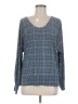 The Limited Gray Long Sleeve Blouse Size M - photo 1
