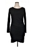 Leith Solid Black Casual Dress Size XL - photo 1