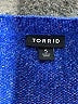 Torrid Blue Pullover Sweater Size 5X Plus (5) - photo 7