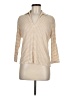 J. McLaughlin Tan 3/4 Sleeve T-Shirt Size M - photo 1