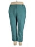 Talbots Outlet Solid Teal Active Pants Size 22 - photo 1