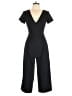 Club Monaco 100% Polyester Solid Black Jumpsuit Size 4 - photo 1