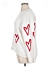Chelsea & Theodore Hearts White Pullover Sweater Size XL - photo 5
