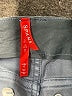 SPANX Solid Blue Denim Shorts Size L - photo 3