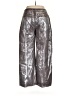 Forever 21 100% Cotton Metallic Silver Casual Pants Size XL - photo 2