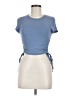 American Eagle Outfitters Blue Short Sleeve Top Size M - photo 1