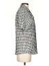 Onia Houndstooth Gray Short Sleeve Blouse Size S - photo 4