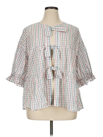 By Anthropologie 3/4 Sleeve Blouse (view 1)