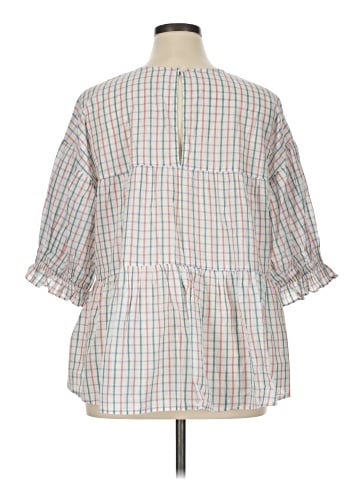 By Anthropologie 3/4 Sleeve Blouse (view 2)