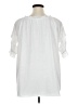 NY Collection White Short Sleeve Blouse Size 1X - photo 2