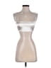 Unbranded 100% Polyester Silver Sleeveless Top Size XS - photo 1