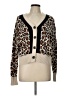 CAbi Animal Print Tan Cardigan Size L - photo 1