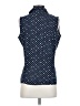 Copper Key 100% Rayon Blue Sleeveless Button-Down Shirt Size S - photo 2