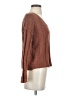 Hippie Rose Brown Pullover Sweater Size XS - photo 4