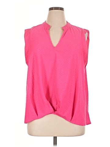 Eyeshadow Sleeveless Blouse (view 1)