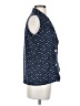 Copper Key 100% Rayon Blue Sleeveless Button-Down Shirt Size S - photo 4