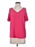 C&E Lifestyle Pink Short Sleeve Top Size XS - photo 1