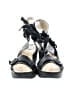 FLY London 100% Leather Black Wedges Size EU 38 - photo 2