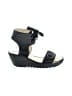 FLY London 100% Leather Black Wedges Size EU 38 - photo 1
