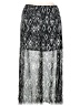 Forever 21 100% Polyester Graphic Silver Casual Skirt Size M - photo 1